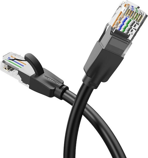 Vention U/UTP Cat.6 (Gigabit) Cablu de Rețea Ethernet 0.5m Negru