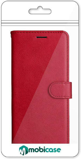 Buchen Sie Leder / Kunststoff Rot (Samsung alle Book-Typ-Modelle)