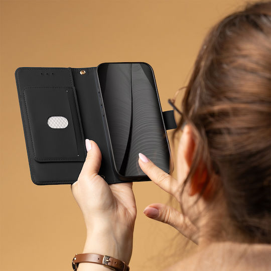 Smart Wallet Σιλικόνης Μαύρο (Redmi Note 15)