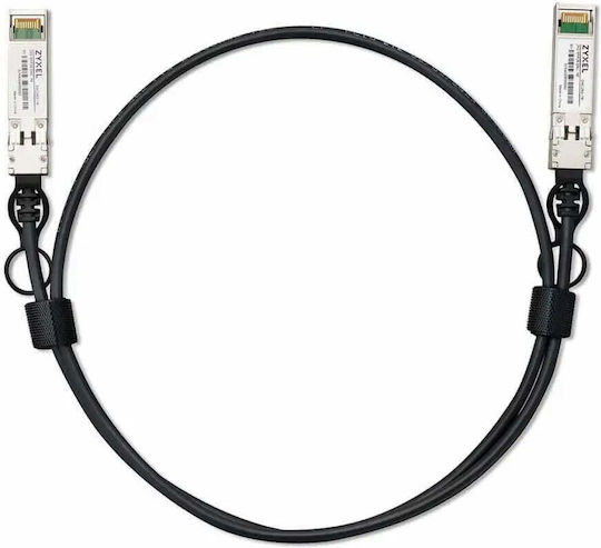 Zyxel Καλώδιο Οπτικής Ίνας SFP+ 1m Μαύρο