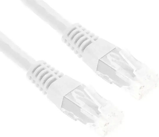 Cablu De Rețea Spacer Patch UTP Spacer Cat.5e 30m Alb sp-pt-cat5-30m