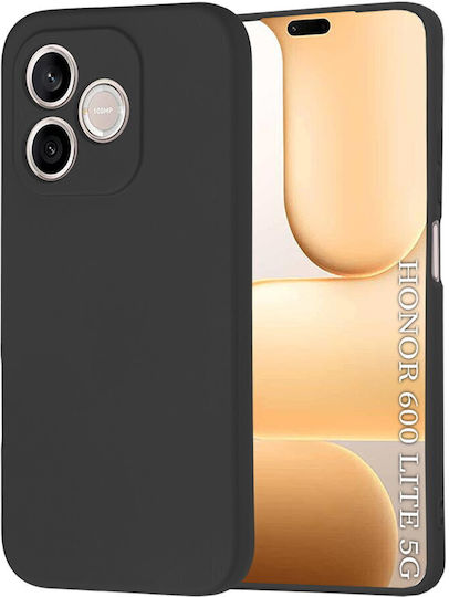 Techsuit Softflex Silikon Umschlag Rückseite Schwarz (Motorola Edge 70 Fusion 5G)