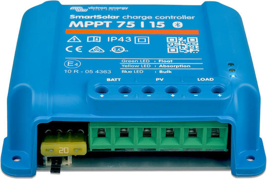 Victron Energy SmartSolar MPPT 75/15 Ρυθμιστής Φόρτισης 24V 15A