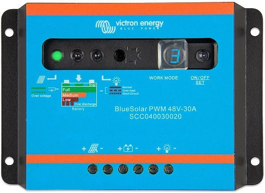 Victron Energy BlueSolar PWM-Light Controler de încărcare solară 48V 30A