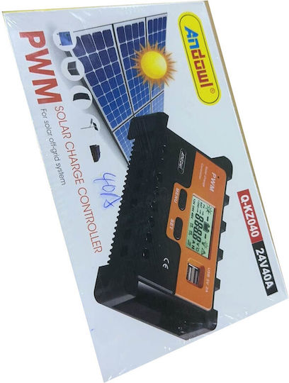 Andowl Ρυθμιστής Φόρτισης PWM 12V 40A