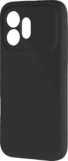 Techsuit Softflex Rückseite Umschlag aus Silikon Schwarz (Honor 600)