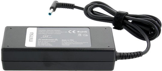 Mitsu Laptop Charger 90W 19.5V 4.62A for HP with Detachable Power Cable