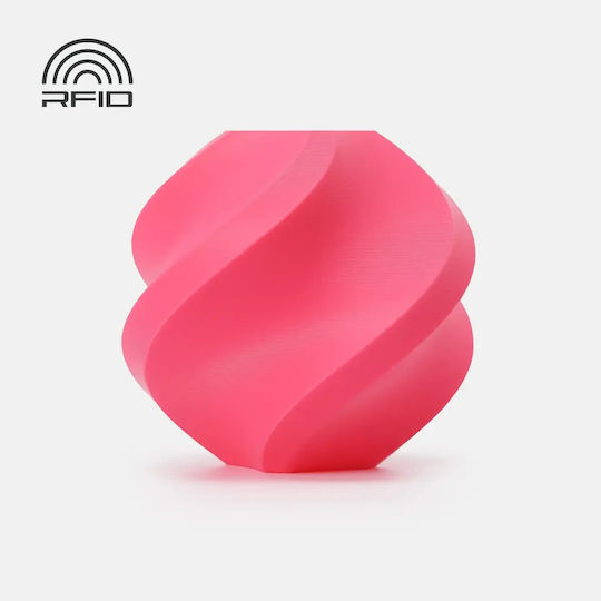 Bambu Lab PLA 3D Принтер Филамент 1.75мм Розов 1кг 1бр Пълнител