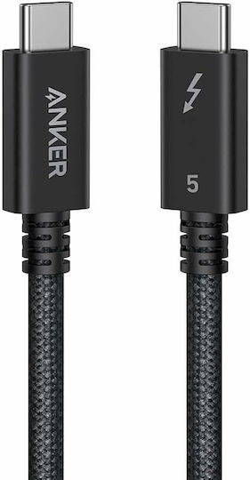 Anker USB 2.0 Video Cable USB-C Male - Thunderbolt 5 240W Black 1m A84N1012