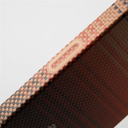 Pitaka Ultra-slim Pitatap Case Compatible Iphone 16 Pro Sunset