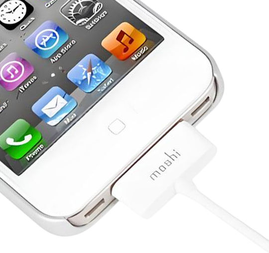 Калъф Moshi Iglaze За iPhone 4/4s Бял