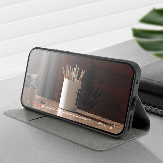 Bigben Handyhülle Google Pixel 9 Pro XL Folio Brieftasche Herstellungsständer Funktion Schwarz