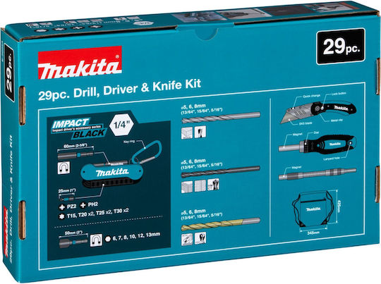 Makita Дамска чанта с 29 инструмента