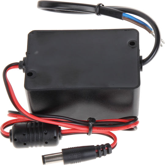 12v Dc 1.5 A Τροφοδοτικό Συστημάτων CCTV Μαύρο PSC-12015/PRO