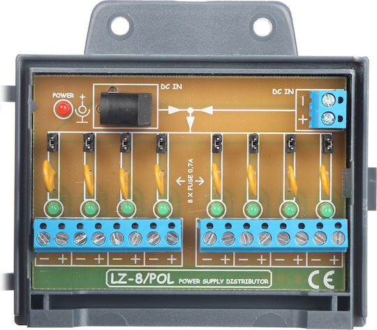 Αξεσουάρ CCTV Splitter Combiner Grey Γκρι LZ-8/POL