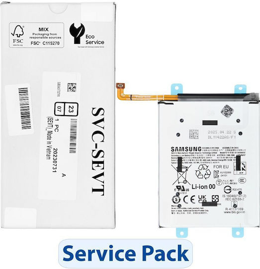 Samsung Service Pack Μπαταρία Αντικατάστασης 5000mAh για Samsung Galaxy A56, A36