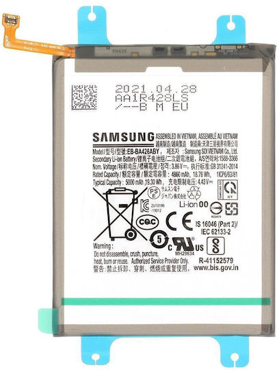 Samsung Baterie ServicePack Pentru Samsung A72 Baterie De Înlocuire 4860mAh Pentru Samsung Galaxy A72 SM-A725F SM-A726B