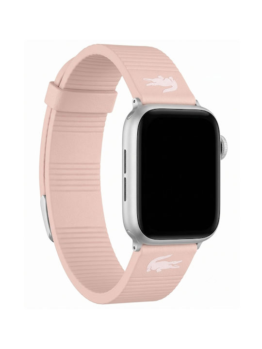 Lacoste Каишка Кожа Розов (Apple Watch 38/40/41мм) 2050031