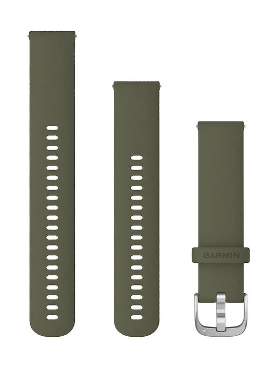 Garmin Quick Release 20mm Green Wearable Strap for Forerunner 55/245/645 / Vivoactive 3/5/HR / Venu Sq 2 Garmin Quick Release 20mm Green Wearable Strap for Forerunner 55/245/645 / Vivoactive 3/5/HR / Venu Sq 2