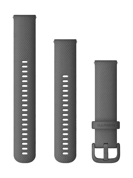 Curea Garmin Gri (Forerunner 55/245/645 / Vivoactive 3/5/HR / Venu Sq 2)