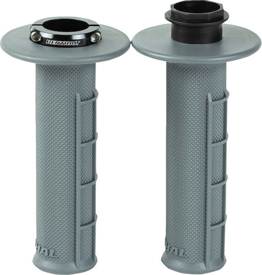 Handlebar Grips Lock-On Mx Medium Half Waffle Dark Gray Ren-g235 Renthal