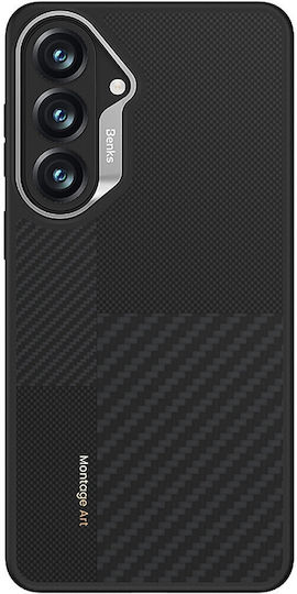 Benks 360 Full Cover Aramid Fiber Silicon Negru (Galaxy S26)