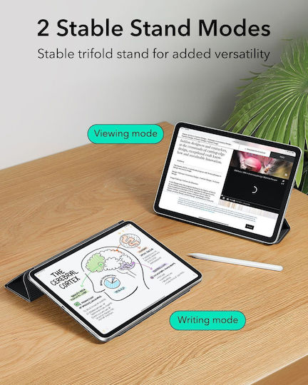 ESR Rebound Flip Cover Black Tablet Case (iPad mini 2021 / mini 2024)
