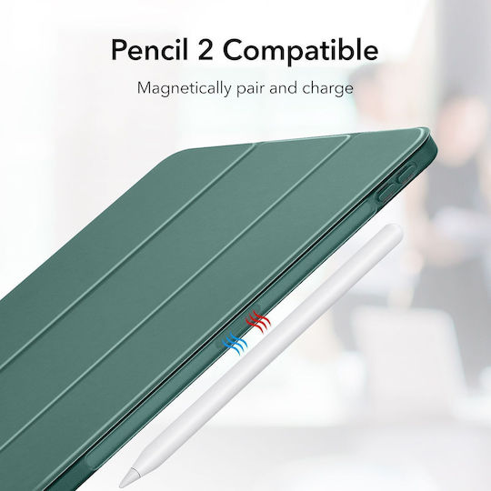 ESR Rebound Slim Флип капак Зелеа (iPad Pro 12.9 2021/2022)
