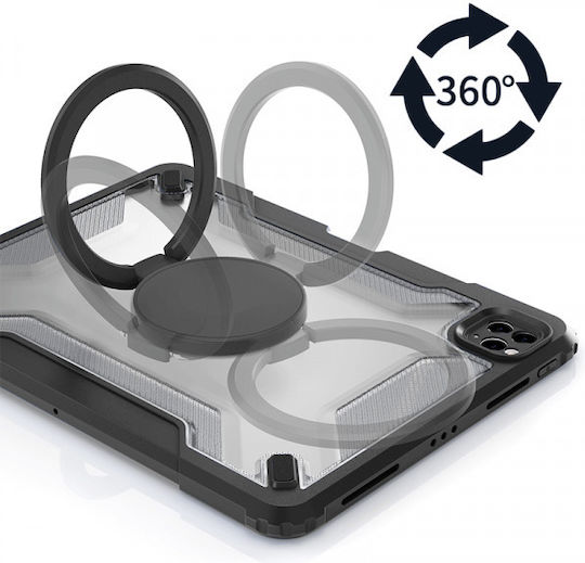 Wiwu Mecha Rotative Back Cover Περιστρεφόμενη Μαύρη (iPad Air 2020/2022 / iPad Pro 2020 11" / iPad Pro 2021 11" / iPad Pro 2022 11'')