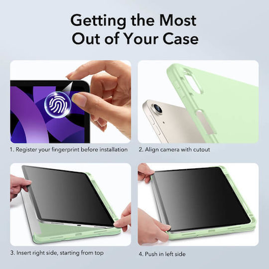 ESR Rebound Flip Cover Πράσινη (iPad Air 2013 9,7")