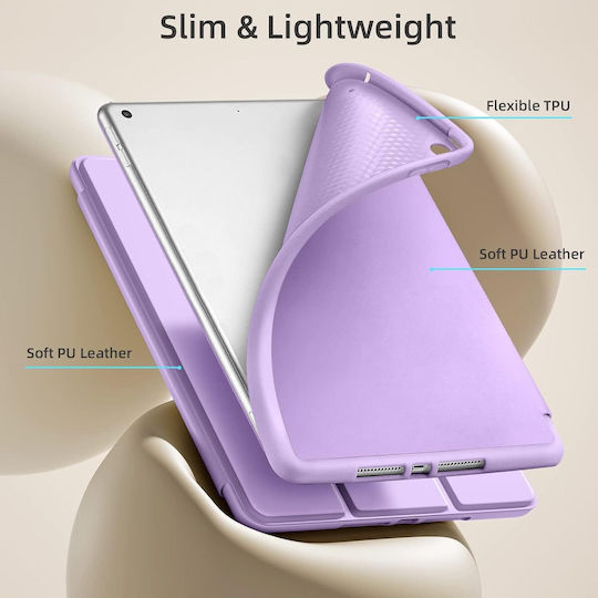 Orso Flip Cover Μωβ (iPad 9.7 2017/2018)