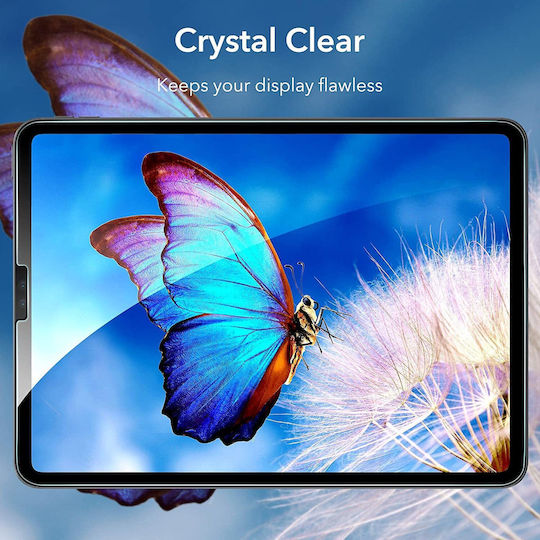 ESR Set Ascend + Tempered Glass Flip Cover Cactus Green (iPad Air 2020/2022)