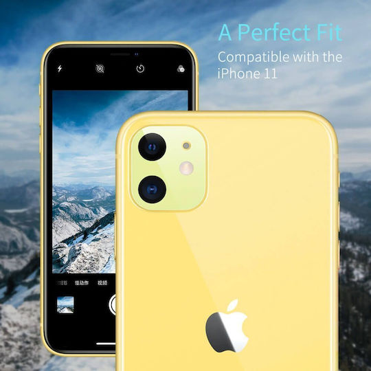 ESR Glass Kameraschutz Gehärtetes Glas Yellow für das iPhone 11