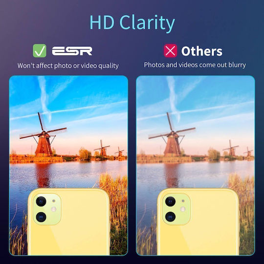 ESR Glass Kameraschutz Gehärtetes Glas Yellow für das iPhone 11