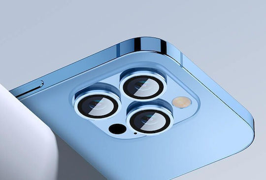 Lens Camera Tempered Glass Blue Iphone 15/15 Plus