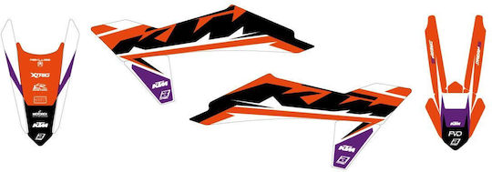 Blackbird Racing Σετ Αυτοκόλλητα Chrome Series 2548abcro