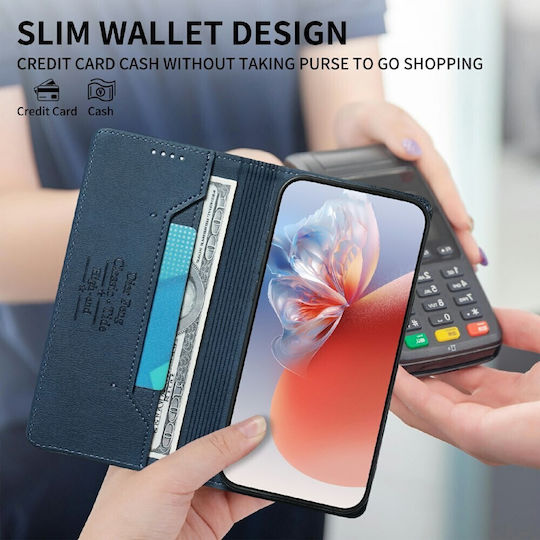 Df-019 Θήκη Βιβλίο Blue Xiaomi Poco X8 Pro Max 5g