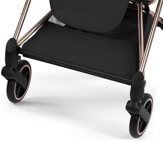 Cybex Mios Style Ρυθμιζόμενο Καρότσι Μωρού Kατάλληλο για Nεογέννητο Sepia Black