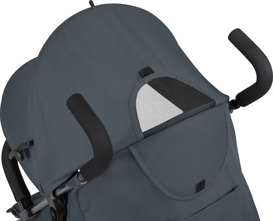 Kikka Boo Beetle 2 Количка с дръжка Подходяща от 6+ Месеца Сива 6.5kg