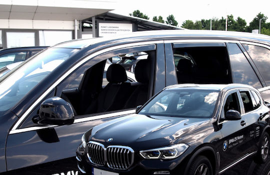 Heko Set deflectoare de vânt Dark Fime pentru BMW X5 G05 5D 2018+ 4buc