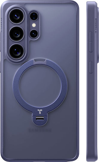 Torras Ostand Spin Series Silicone Back Cover 0.8mm Purple Galaxy S26 Ultra