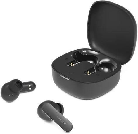 Philips TAT2100 In-ear Bluetooth Handsfree Headphones with Sweat Resistance and Charging Case Black