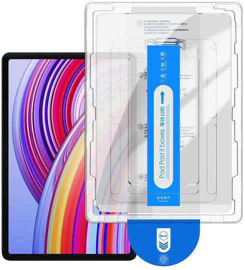 Redmi Pad Pro Pad 2 Pro Cutie Instalare Ușoară Fără Praf Margine Curbă Hd Folie Tempered Glass