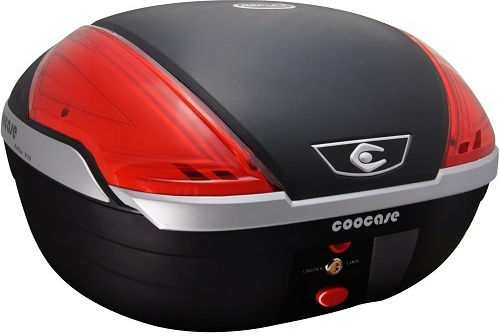 Coocase Reflex Basic Μπαγκαζιέρα Μοτοσυκλέτας 50lt Μαύρη