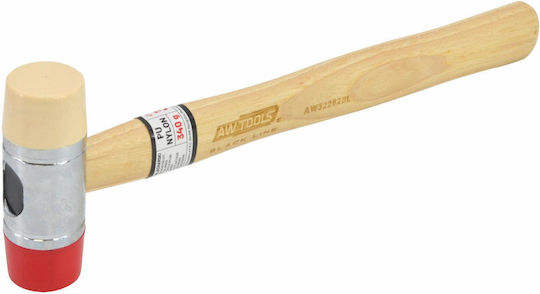AWTools Σφυρί 340gr με Ξύλινη Λαβή
