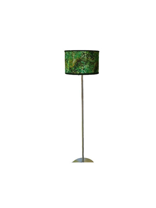 Oxygen Green Bubble Floor Lamp H165xW1.65cm. with Socket for Bulb E27 Green