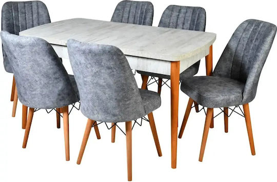 Scaun Sala De Mese Cu Material Textil Zebrahoms