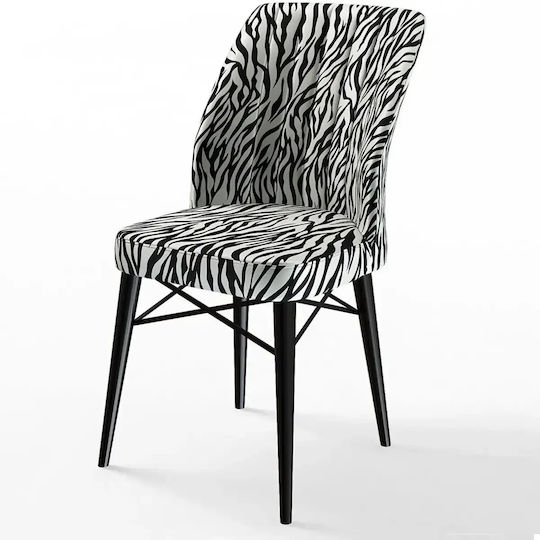 Scaun Sala De Mese Cu Material Textil Zebrahoms