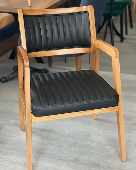 Scaun Cafe Din Lemn Negru