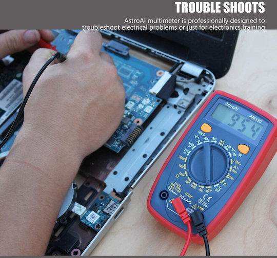 Astroai Digital Multimeter Astroai Am33d 2000 Counts Continuity Measurement Ac Dc Voltage Direct Current Resistance Diode